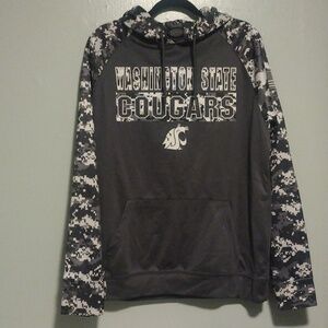 Washington State Cougars WSU digital camo sweatshirt Large